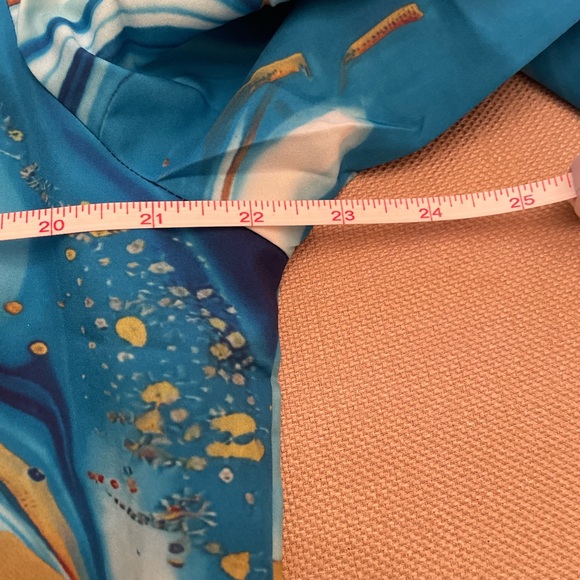 Vibrant Blue button down Shirt - Picture 4 of 5